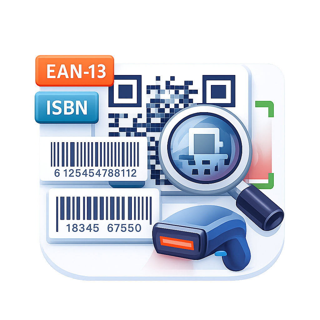 QR و رمزگشای بارکد آنلاین